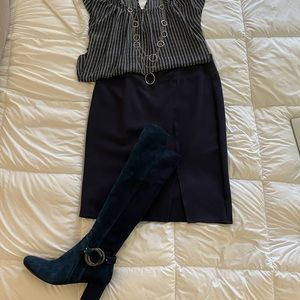 NAVY Worthington Skirt